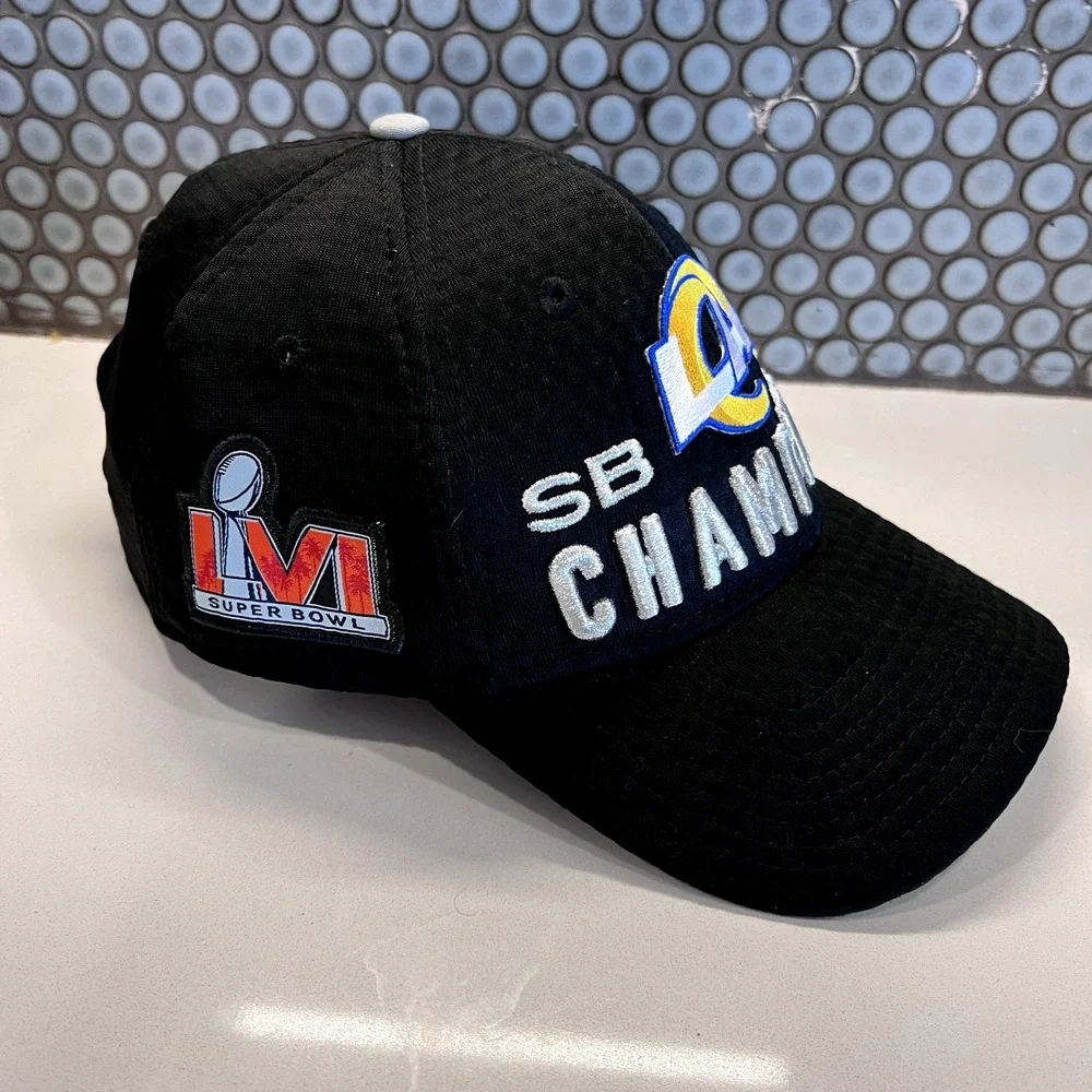 LA Rams Super Bowl LVI Champions Hat‎ Cap Snap Back New Era 9FORTY Adjustable